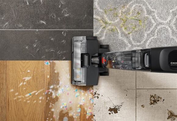 Bissell Tyčový víceúčelový AKU vysavač s vytíráním 3999N CrossWave OmniForce Edge Select šedý 88